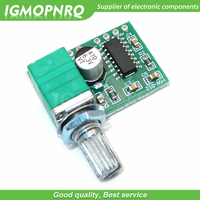 1pcs PAM8403 5V Power Audio Amplifier Board 2 Channel 3W W Volume Control/ USB Power