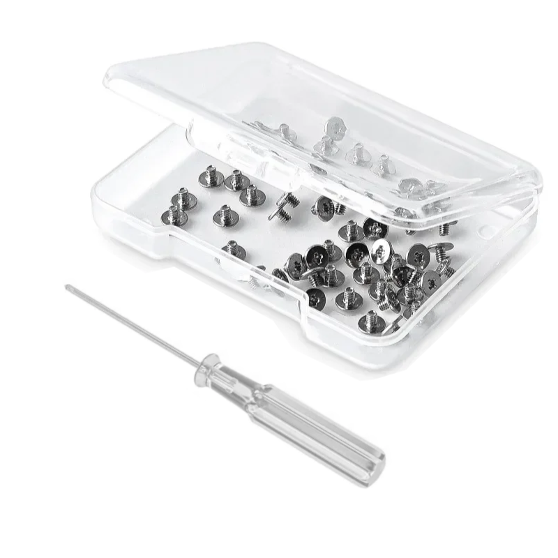 50PCS M.2 SSD Screw Kit with Screwdriver Phillips Flat Head Stainless Steel NVMe Mounting Screws for PC Laptop Repair