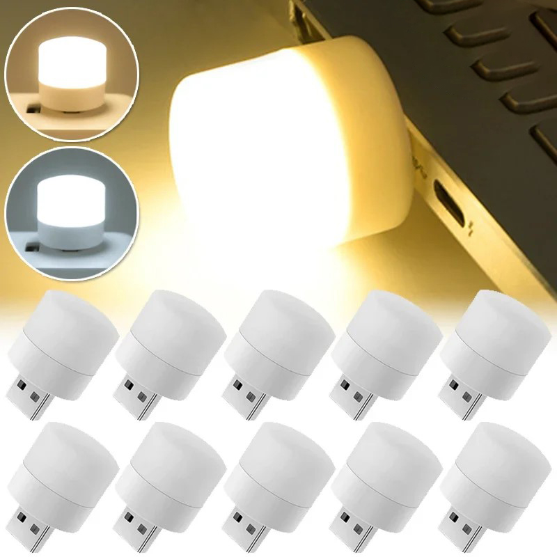 Mini USB Night Light Portable Car Signal Lights 5V 1W Eye Care Book Reading Bulbs Computer Mobile Power Charging LED Night Lamp dr. eyemo