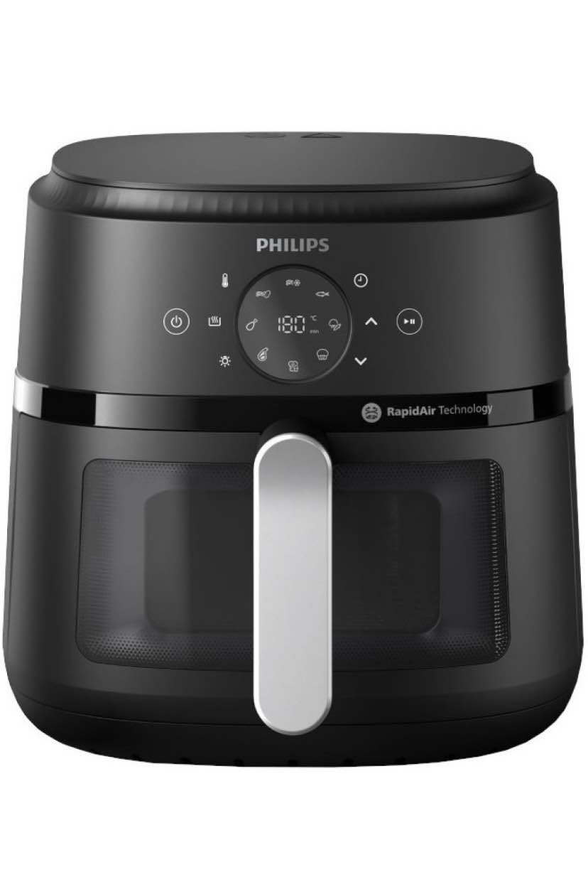 Philips Air Fryer 6.2 Litre |NA231/00| With Cooking Window and Touch Panel |Uses Upto 90℅ Less Fat 1700Watts| Rapid Air Technology