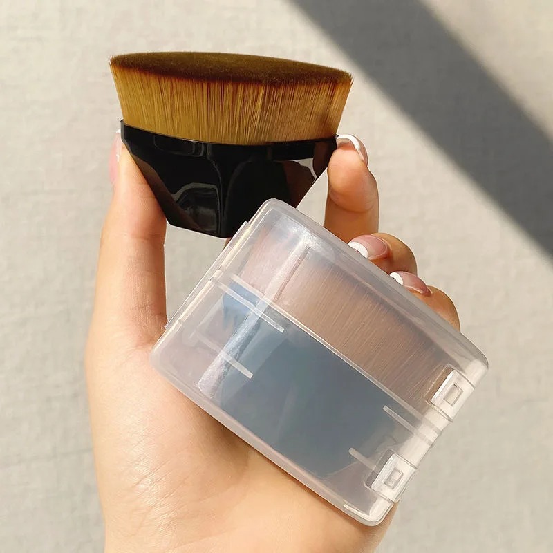 New Magic Makeup Brush Beauty Powder Face Blush Brushes Portable Professional Foundation Brush Large Cosmetics Soft Base Make up