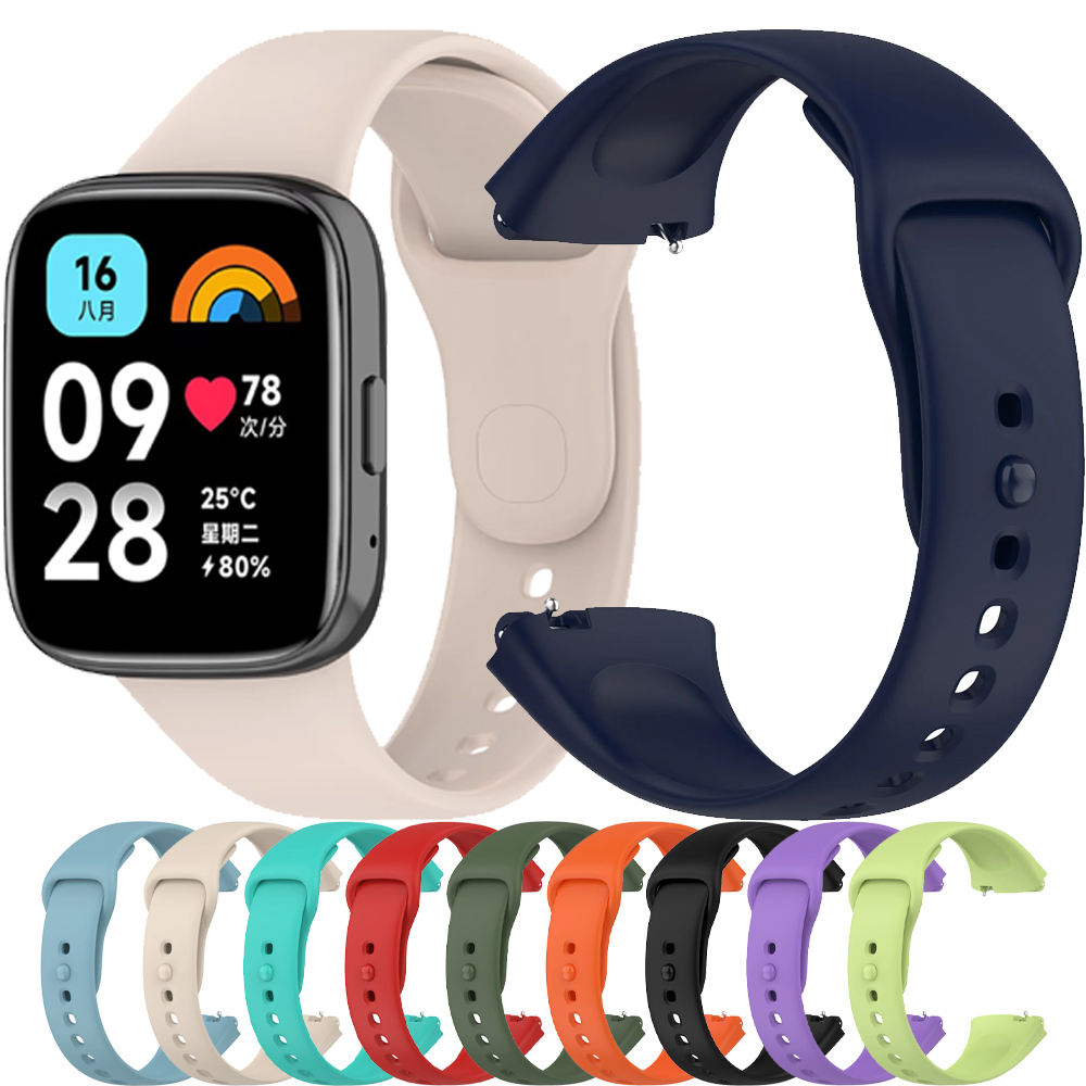 Sports Silicone Strap for Redmi Watch 5/4 Official Soft Comfortable Breathable Wristband for Xiaomi Mi Band 9/8 Pro Accessories