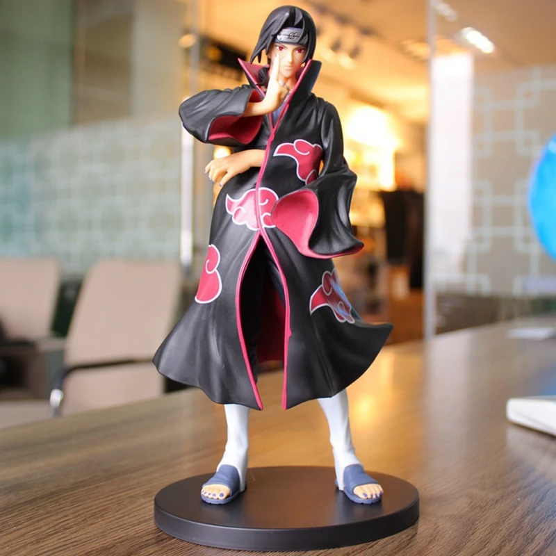 2026 Hot Naruto Shippuden Akatsuki Infinite Moon Uchiha Itachi Anime Figure Model Handmade Ornament Kids Birthday