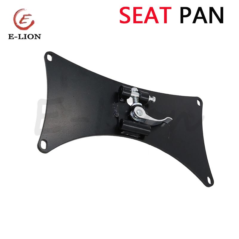 The seat is sturdy, durable,lightweight, and labor-saving,specifically designed for scooters Concave bottom plate