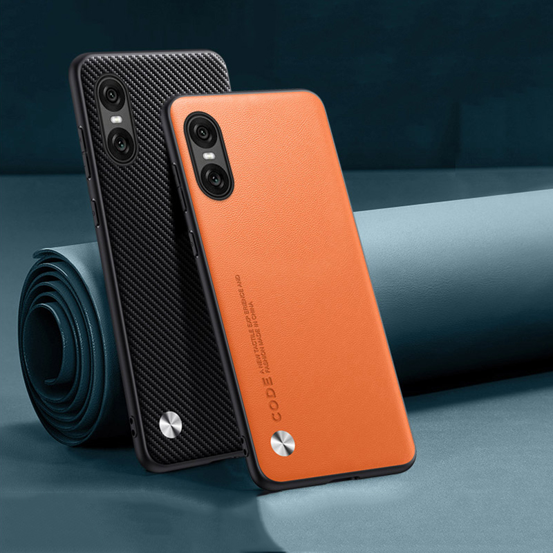 EUCAGR Luxury PU Leather Phone Case For Xperia 1 VII 5 10 IV V 1 10 VII Skin Shockproof Soft Back Cover For Xperia 1VI 10VI