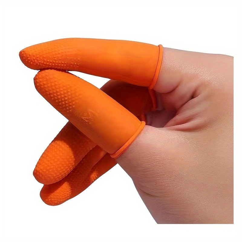 5/10/15/20/25pc Wig extension protection tool is used to make protective finger cots for wig keratin protein glue