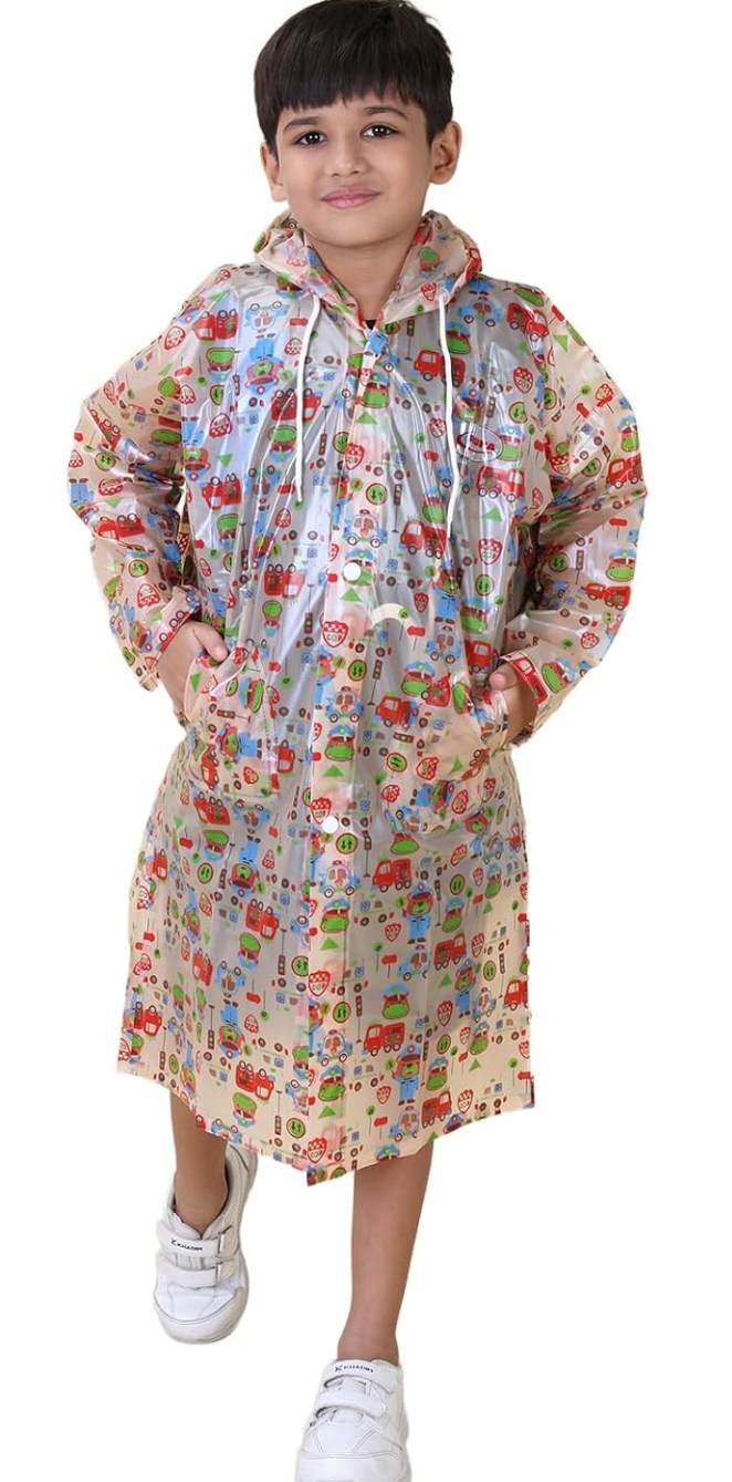 New EAV kids Raincoat Thickening Non-disposable Rain coat durable waterproof rain gear unisex