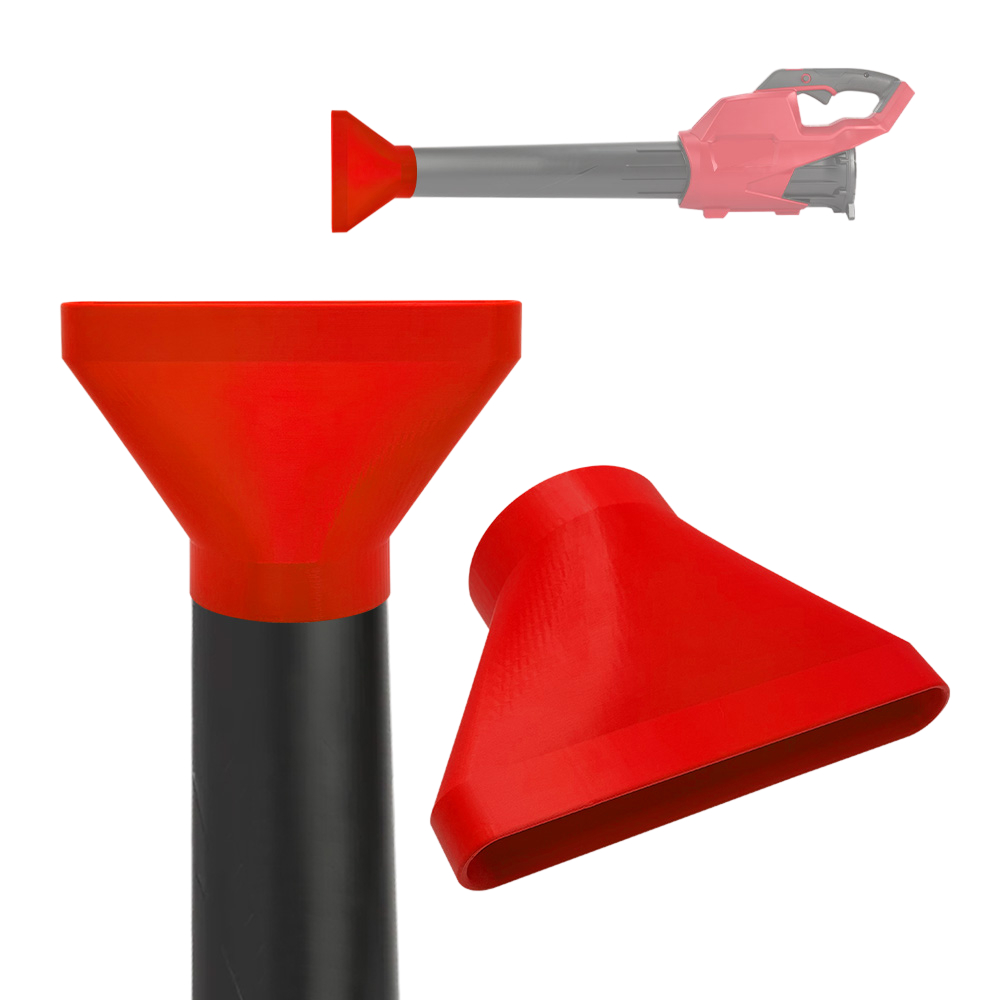 3D Printed Flat Nozzle compatible with M18 Cordless Leaf Blower, Wide Air Tip for Yard & Garage Cleaning,only nozzle