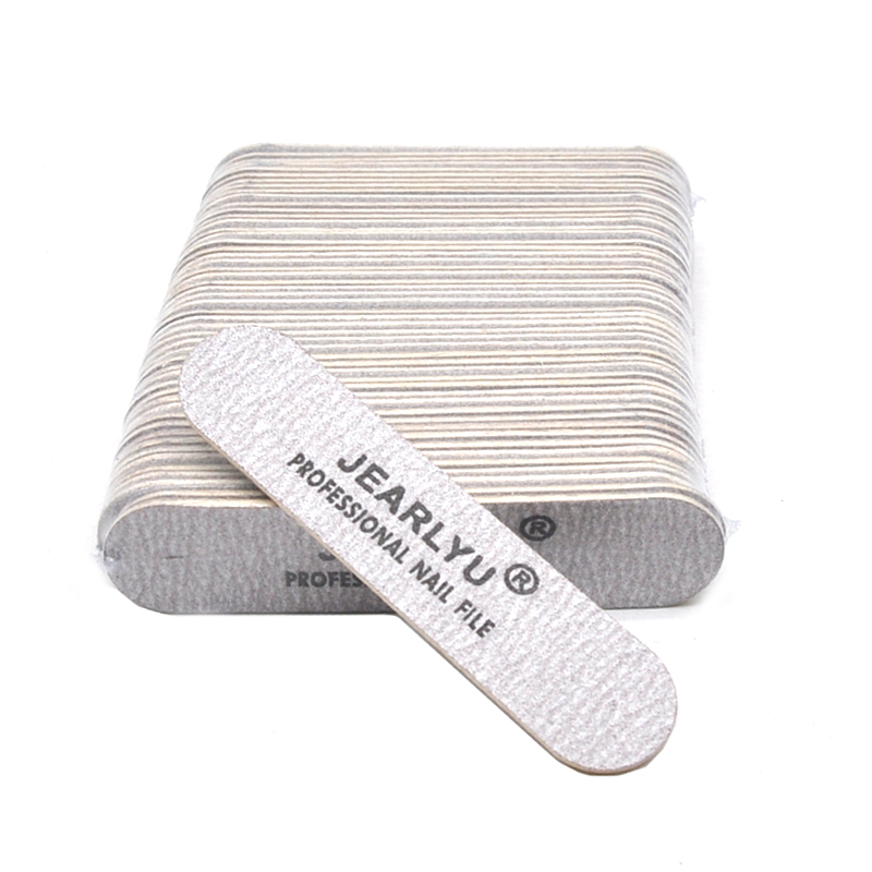 100/50/20Pcs/Lot MINI Wooden Nail Files Sanding Grinding Polishing Buffer Strips Manicure Care Tools 180/240 Grit