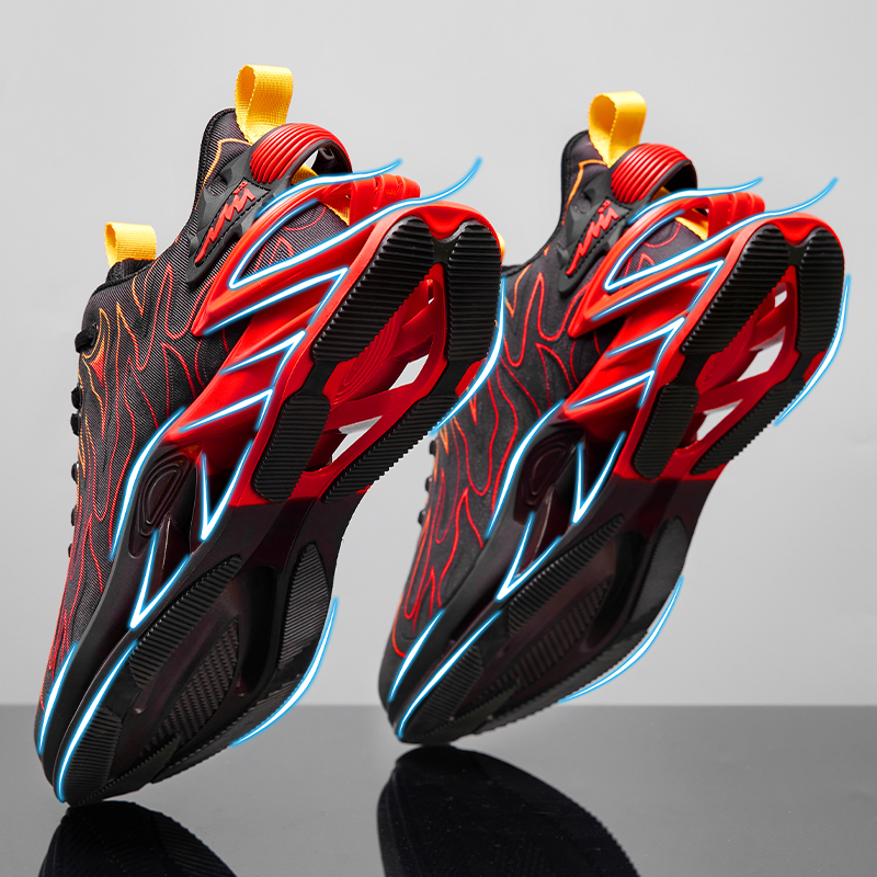 Luxury Men's Sneakers Casual Breathable Trainer Race Fashion Loafers Running Shoes for Male Tenis