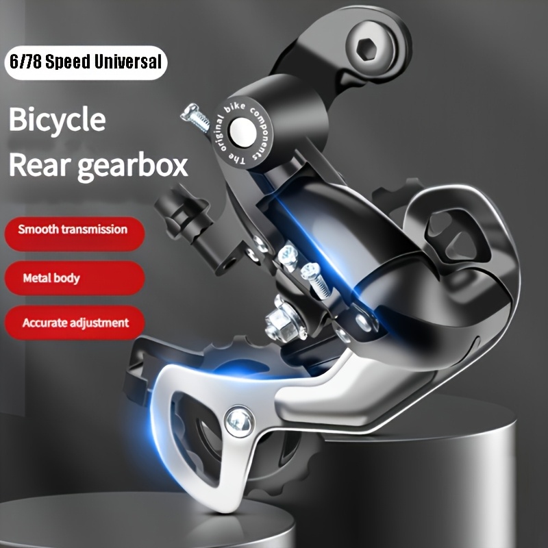 6/7/8 speed mountain bike road bike derailleur, bicycle transmission accessories, universal bicycle speed regulator kit