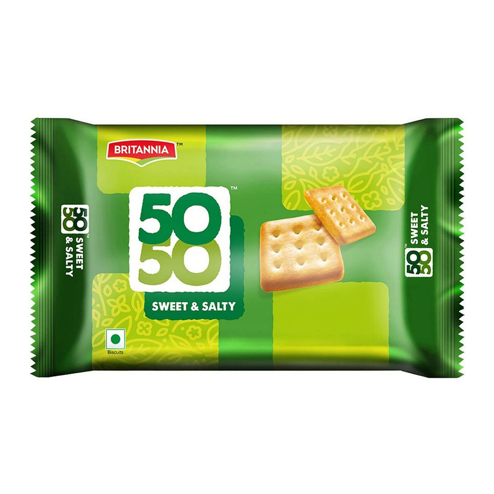 Britannia 50-50 Sweet & S Biscuits 150g - image 1