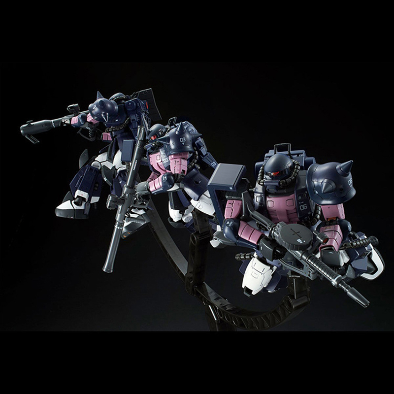 2025 New In Stock Diy Universal Assembly Stand Domestic Production Black Triple Star Model Toy Hobby Acg Decoration For Gundam