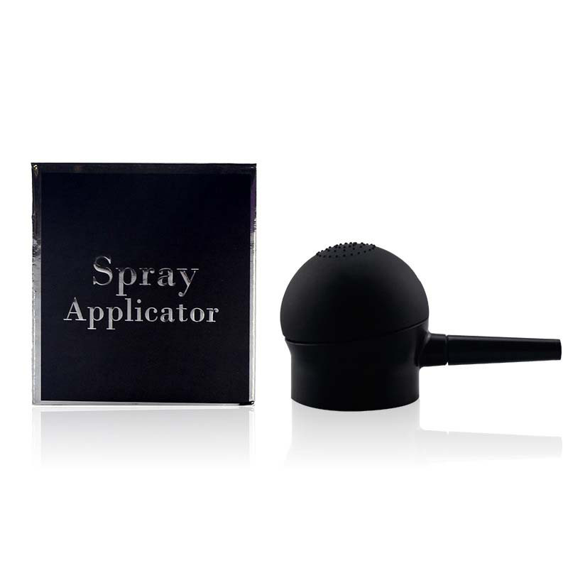 1pc professional pump silicone hair care extension spray portable hair loss fiber powder nozzle tool
