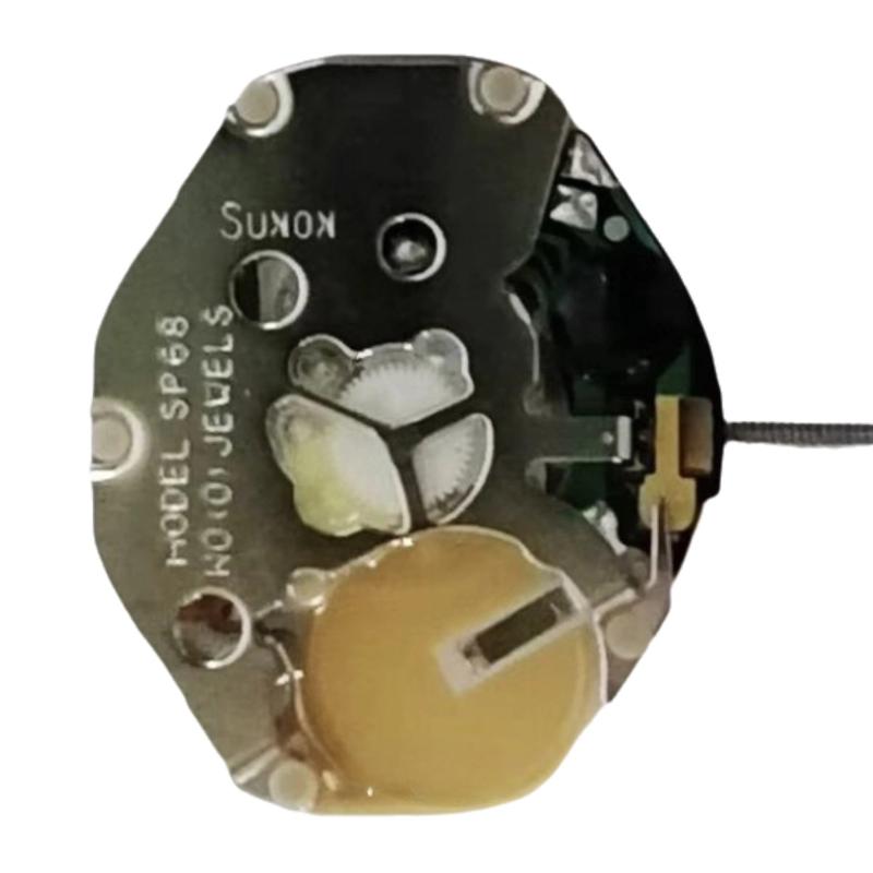 High quality 1/3Pcs Sweep Second /Continuous Second Movement SP68 Movement 3-Hand No-Date Quartz Movement Watch Parts