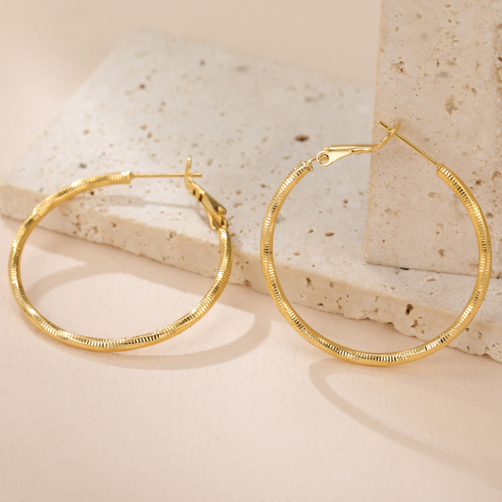 Cazador Minimalist Hoops Women Earrings 1 Pair Stainless Steel 2026 Trend Earrings Piercing Jewelry Birthday Wholesale New