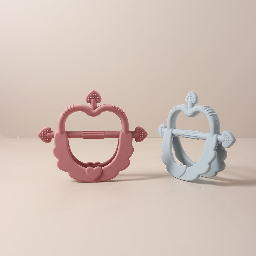 Cupid Baby Teether - Silicone Glove Teething Toy for Infants, Easy Grab & Chew, BPA-Free