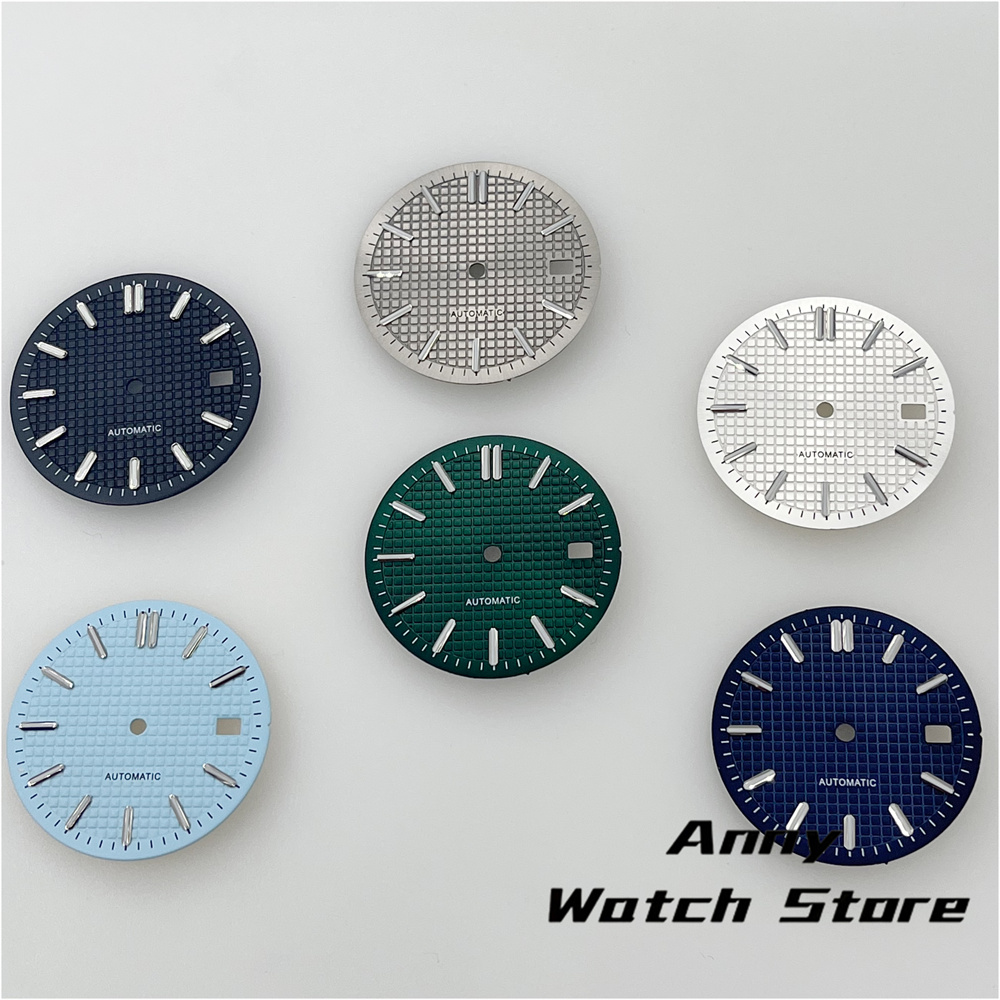 NH35 31mm Watch Dial Hand Set Green Luminous Fit NH35 NH36 PT5000 ETA 2836 2824 Mingzhu DG2813 3804 Miyata 8205 8215 821A Movt