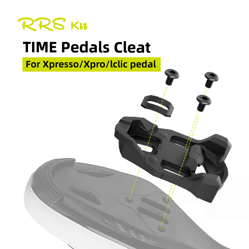 Rrskit Road Bicycle Time Self-locking Pedal Lock Cleat 0° Compatible With Xpresso/xpro/lclic Pedal Bike 5° Lock Plate