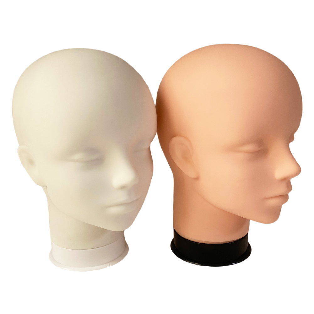 Wig Head Model Mannequin Dummy Wig Glasses Hat Display Stand Hair Mannequin Head Stand Holder Head Model Wig Display