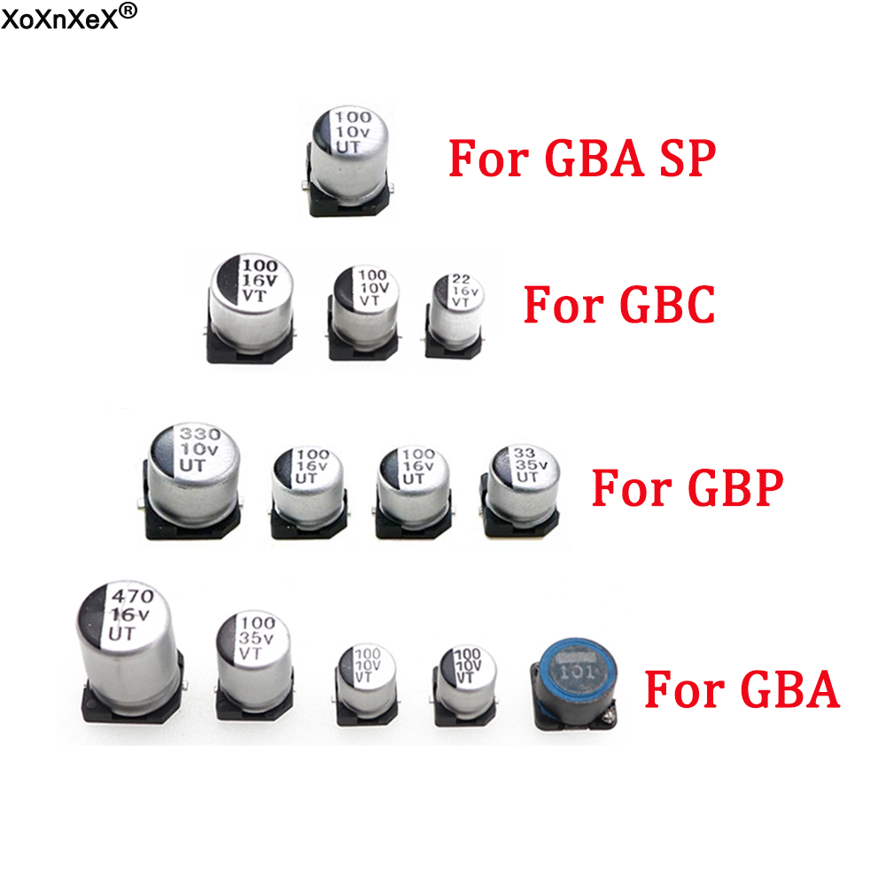 Motherboard Capacitor for GBA/GBASP/GBC/GBP Mainboard Capacitors For Gameboy Advance Pocket Repair Accessories