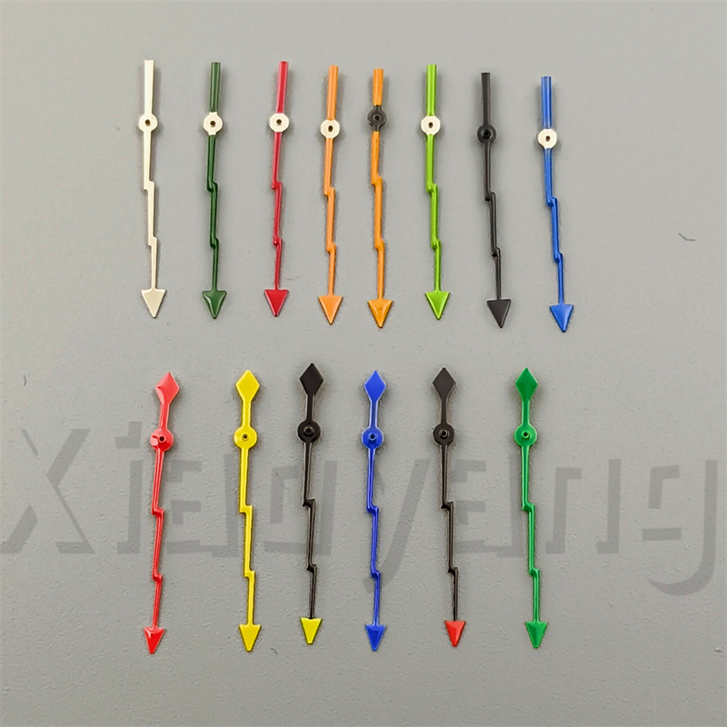 NH35 Hand Green Red Silver Gold Blue Orange Watches Needles Luminous For NH35 NH36 4R36 7S36 7002 7009 Movement Watches Pointers