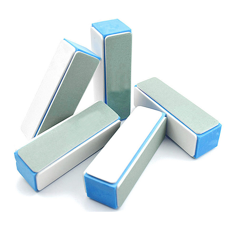 5/10pcs Blue Corn Block Buffer for Nail Sanding Sponge Buffer Block Fingernail Grinding Polish Durable Four-sided Nail Buffer