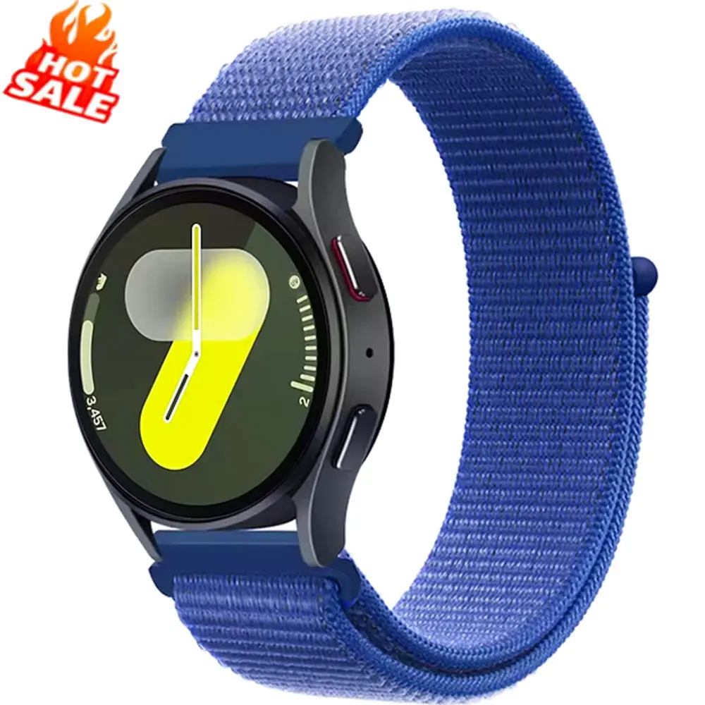 20mm 22mm Sport Strap For Samsung galaxy watch 7/FE/6/5/pro/4 Classic 43-47mm/Active 2 Siliconebracelet huawei Gt 4-3-2-2e Band