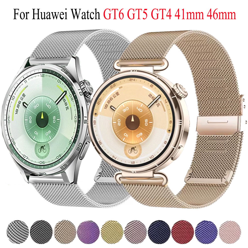 Milanese Watchband 18mm 20mm 22mm Metal Strap Bracelet For Samsung Galaxy Watch 7 6 5 4 40 44mm Huawei GT6 Pro Garmin Bracelet