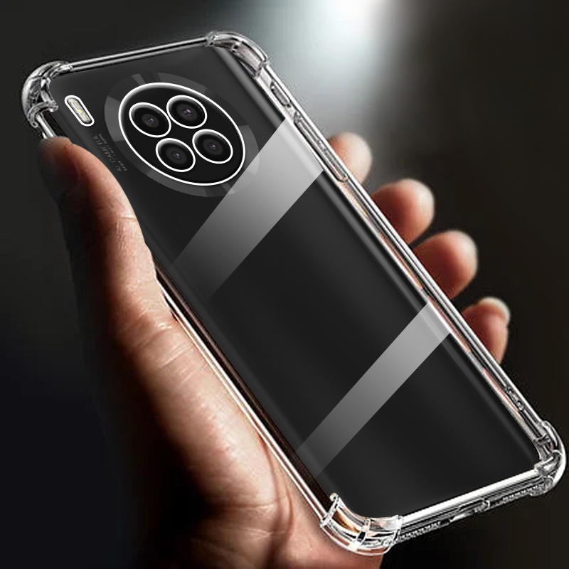Thickened Airbag Shockproof Clear Soft Phone Cases For Huawei Honor 50 Lite case NTN-L22 Transparent Back Cover 6.67" nova 8i