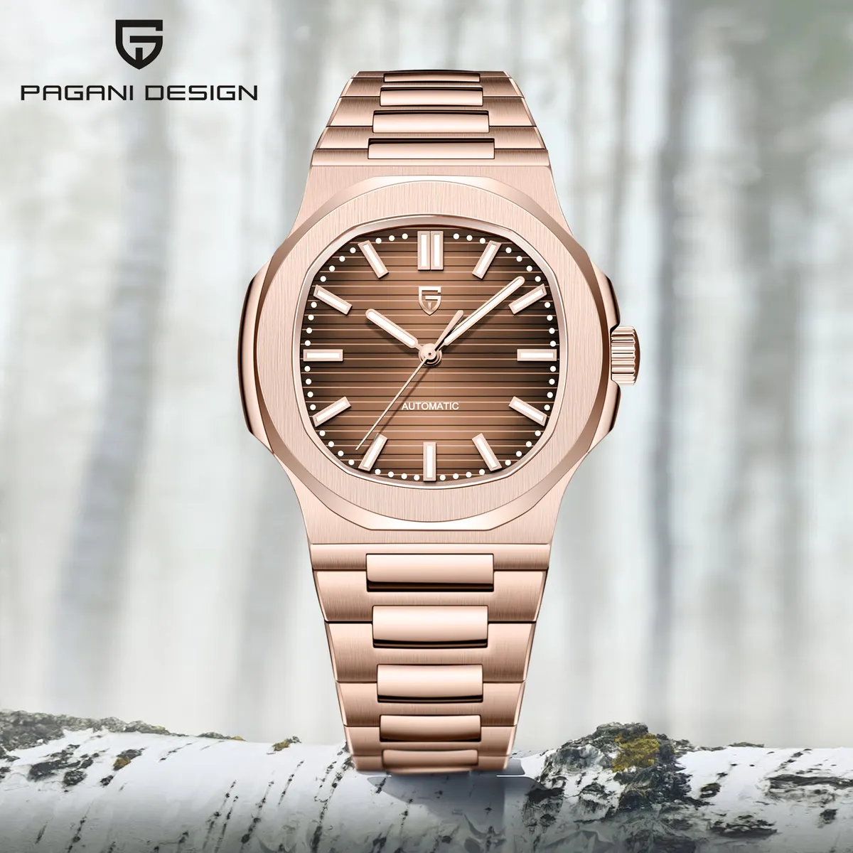 2025 New PAGANI DESIGN Watches Luxury Mechanical Watches For Man Luxury Automatic Wristwatch Top AR Sapphire Mirror Sports Clock - image 1