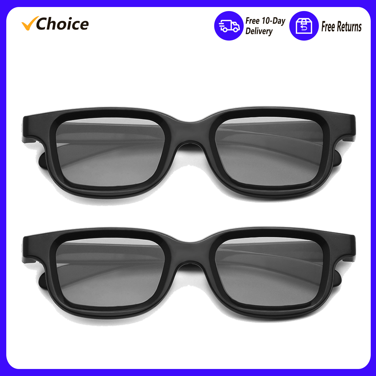 VQ163R Polarized Passive 3D Glasses for 3D TV Real 3D Cinemas for Wholesale Price
