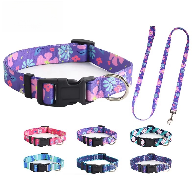 Dog Collar Pet Leash Pet Collar for Small Medium Large Dog Walking Collars Bohemia Puppy Cat Collar Pet Supplies Pitbull Pug
