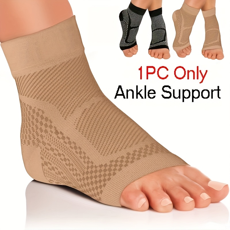 1Pc Knitted breathable Brace, Best Ankle Compression Support Brace for Foot and Heel