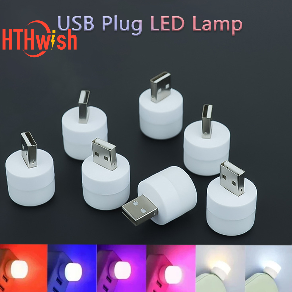 1PC Foldable Mini USB LED Reading Light DC 5V Eye Protection Portable LED Night Light for Book Power Bank Computer