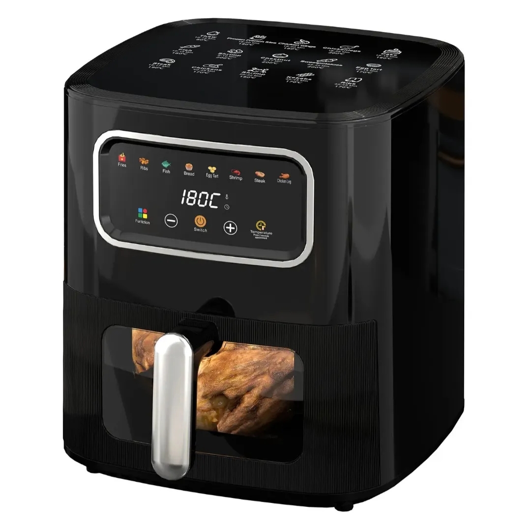 12 Ltrs Air Fryer Extra Large With Glass Window Basket