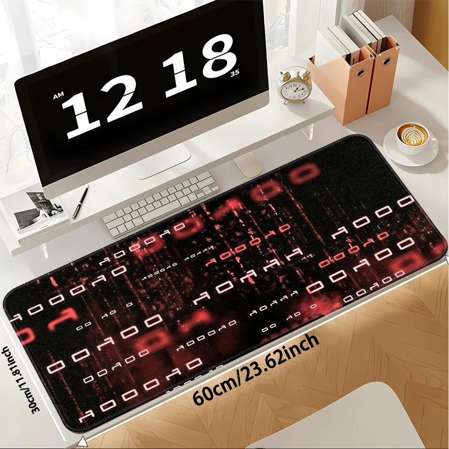 Fun Code Design Waterproof Mouse Pad office Pad Desk accessories Keyboard Mouse Pad Computer Laptop Pad Game Console Pad