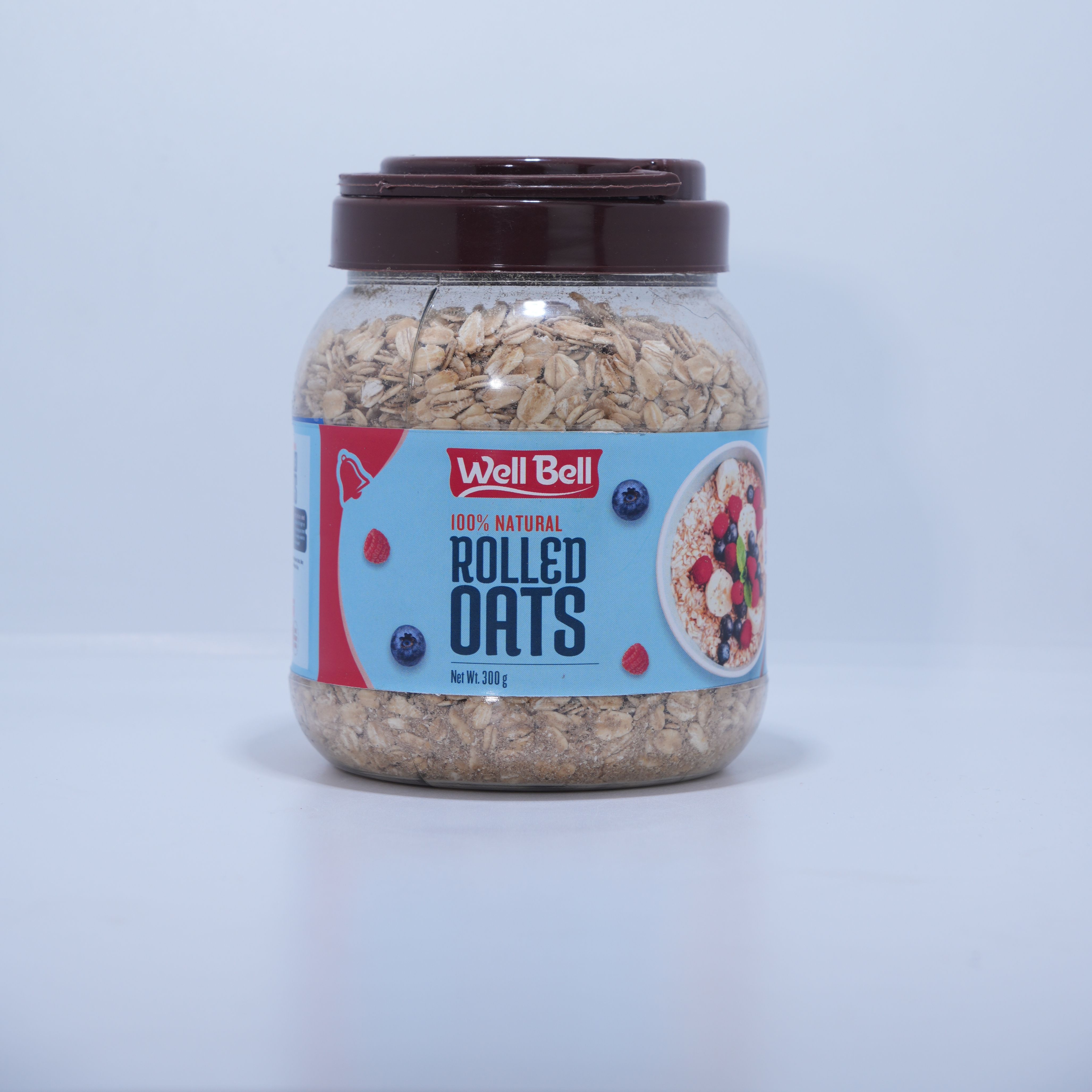 Well Bell Rolled Oats 300GM jar