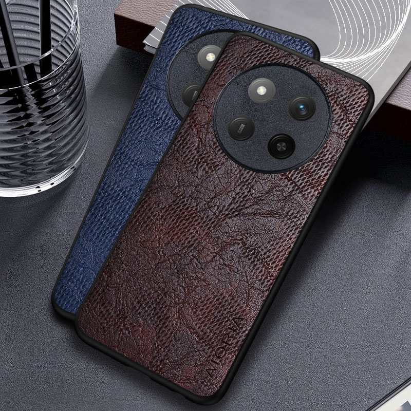 Case for HONOR X6A X6B X7A X7B X7C X6 X8 X8A X8B X9A 4G 5G Business wind cortex Leather back Cover for HONOR X9C Smart