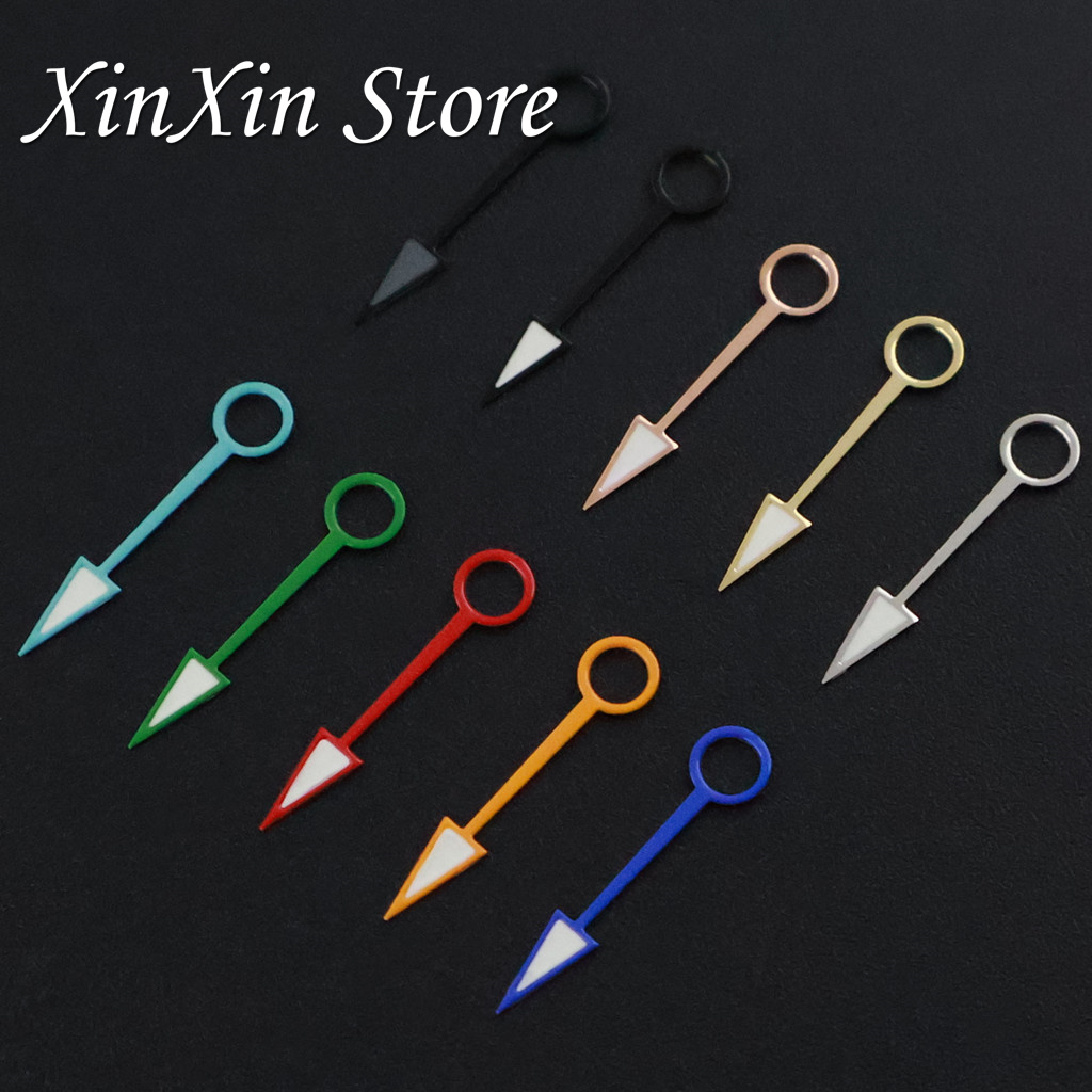 GS Watches Pointers NH34 GMT 12.5MM Hands Green Luminous Red Green Black Orange Watches Pointers Fit NH34A 4R34 NH35 Movement