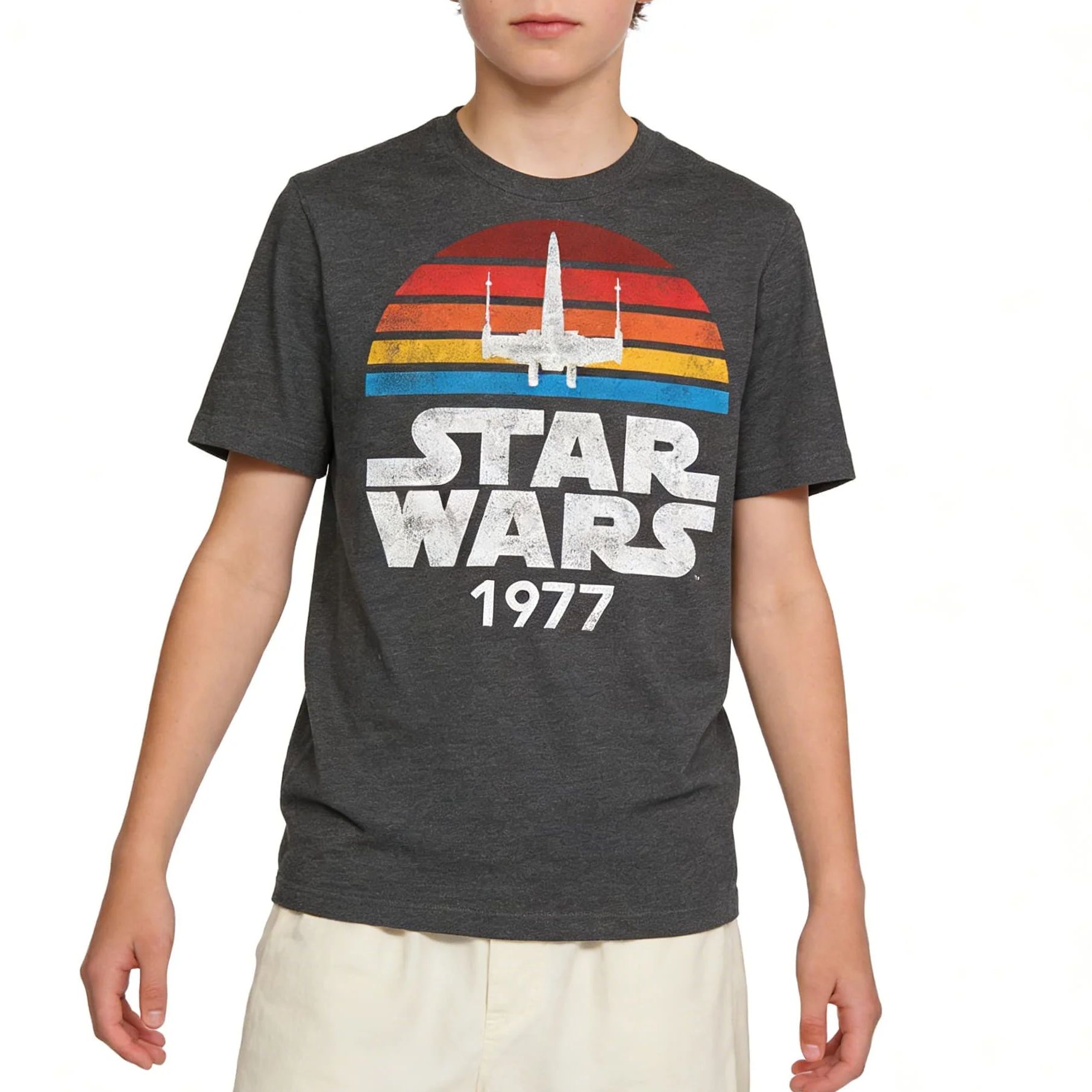 Star Wars New Printed Street Men's Women's Tshirt Short Sleeves Loose kids Tee Children Adults Parent Child T shirts