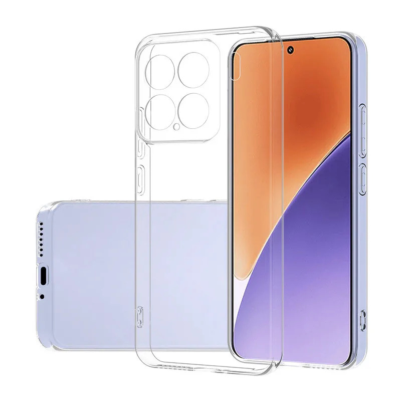 Simple Slim Soft TPU Clear Transparent Phone Cases For 15 Pro Case For Xiaomi15 Pro 15Pro Mi15 Mi15Pro 5G Cover Carcase