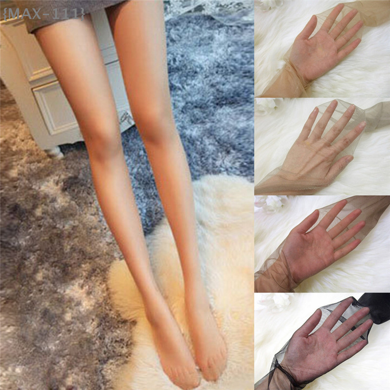 【Ja】Shiny Glitter Seamless Pantyhose - Thin Nylon Tights for Lady, Stockings