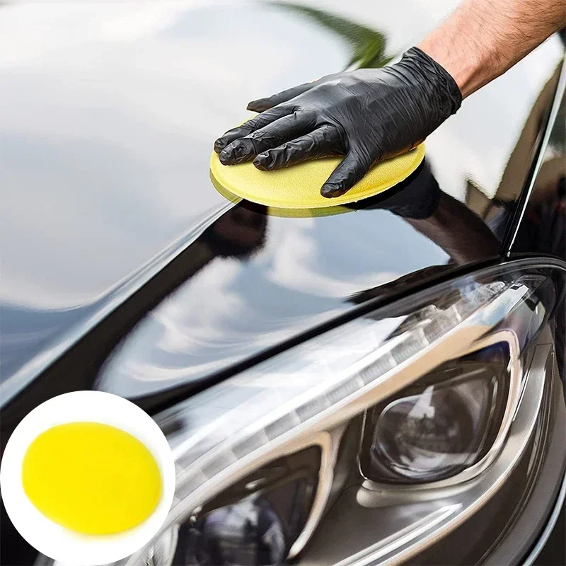 Car Sponge Car Paint Surface Crystallization Sponge Block Glass Coating Sponge Wipe Does Not Come Off Car Cleaning Tools