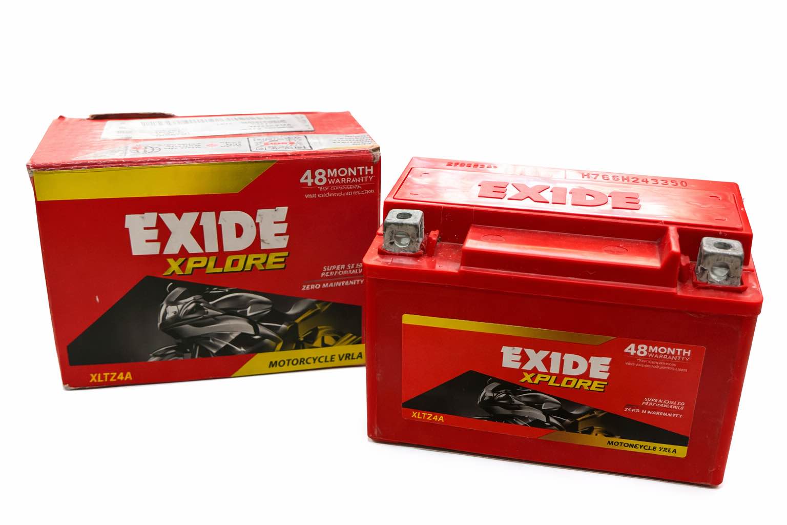 Exide xplore 4amp 48 month warranty