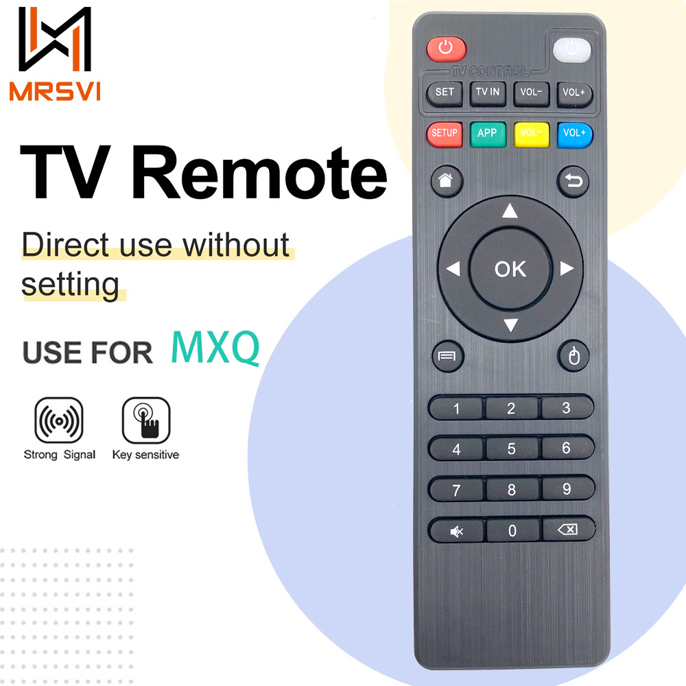 MRSVI Replacement Remote Control for MXQ MXQPRO MXQ-4K M8S H96 M8 New Dropship for Android Smart TV Top Box
