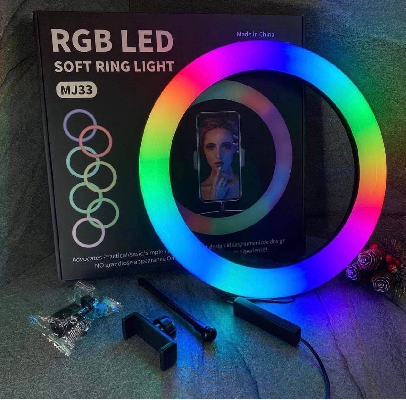 RGB TIKTOK 46cm Professional Ring Light