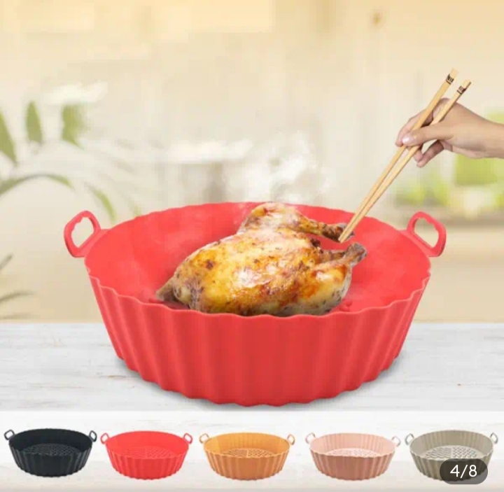 Reusable Silicone Air Fryer Basket | Silicone Pot