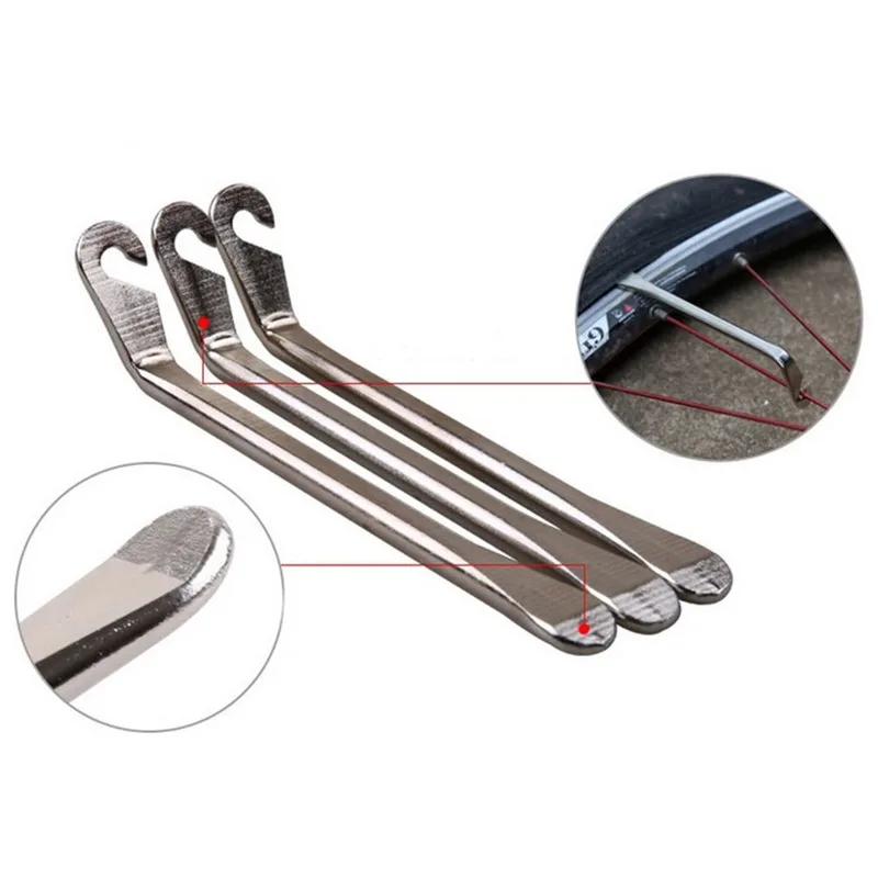 3pcs Bike Tire Lever Mountain Bike Road Cycling Curved Tyre Opener Bicycle Repair Tool