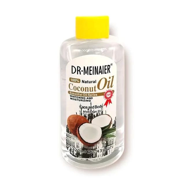 DR MEINAIER Face & Body COCONUT Oil. Moisturizes, Smooths, Prevent Aging, Firms & Glows 220ml